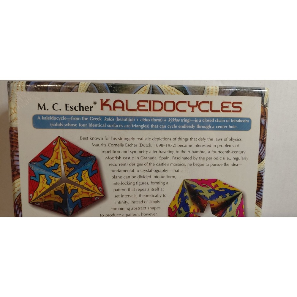 Pomegranate M.C. Escher Kaleidocycles by Doris Schattschneider & Wallace Walker. - Picture 5 of 15